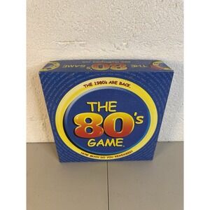 The 80s Trivia Board Game/100% Complete/Mint Condition/Ships Fast